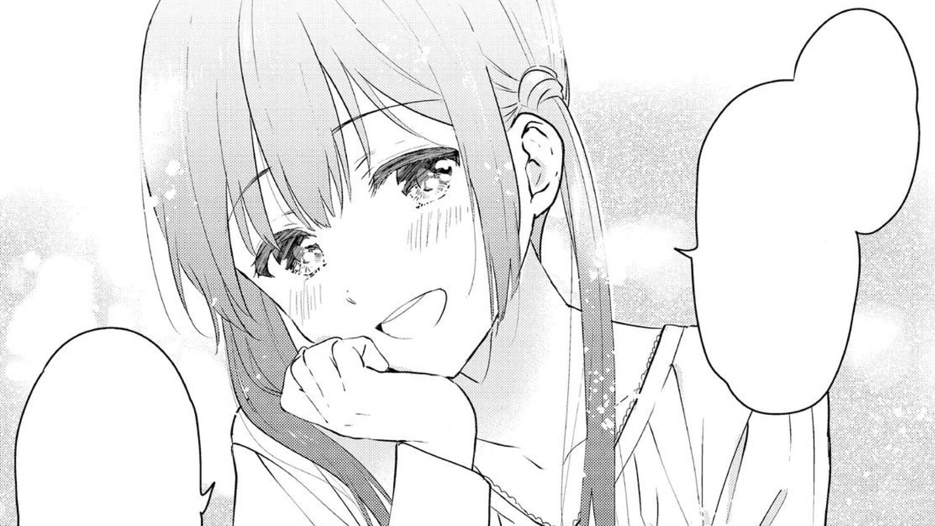 Miku Sakura as seen in the manga (Image via Shogakukan)